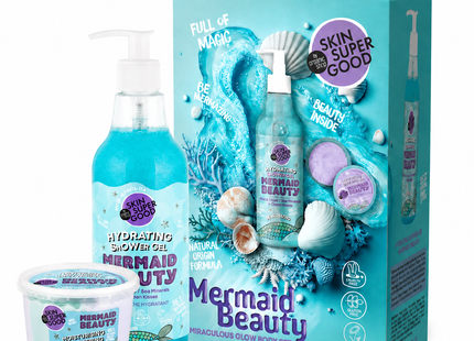 Organic Shop Set Mermaid Beauty gel de ducha + mousse corporal