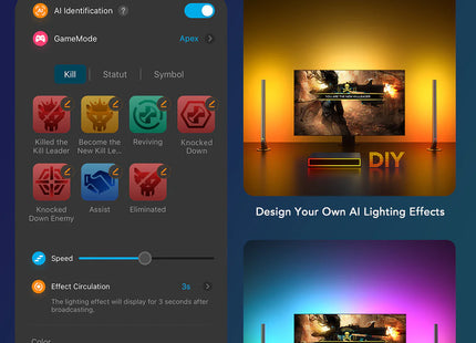 Kit HDMI Gaming Govee, H6601