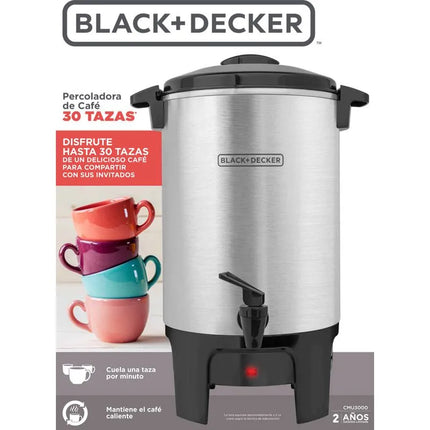 Percoladora Black+Decker CMU3000 | 30 Tazas | 1000 W aprox.