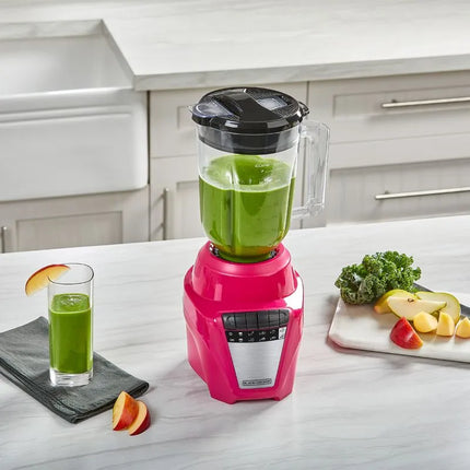 Black + Decker licuadora Ice Crush plastico 8vel 700W Rosa - BL0877-1PDLA