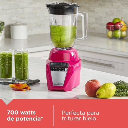 Black + Decker licuadora Ice Crush plastico 8vel 700W Rosa - BL0877-1PDLA
