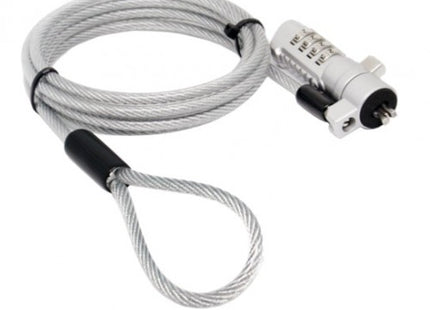 Candado de Seguridad UNNO KL6010SV | Tipo Noble Lock | Combinación | Para Laptop