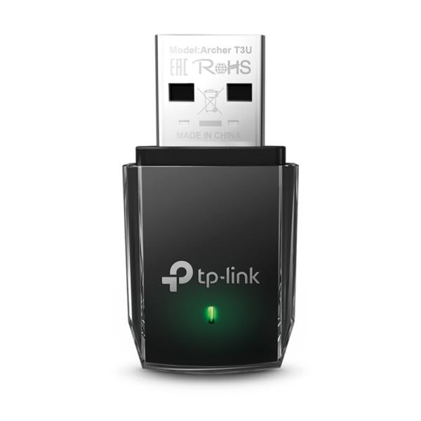 Adaptador USB Inalámbrico TP-Link Archer T3U | Mini MU-MIMO | Wi-Fi AC