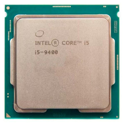Procesador Intel Core i5-9400 | 9ª Gen | 6 Núcleos | 6 Hilos | 4.1GHz Turbo | LGA 1151