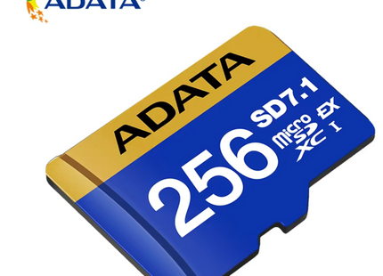Memoria Micro SDXC ADATA GEN3 Express UD256GEX3L1-C | 256GB | UHS-I | Clase 10 | Azul | Con adaptador