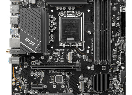 Tarjeta Madre MSI PRO B760M-A WiFi DDR5, LGA 1700