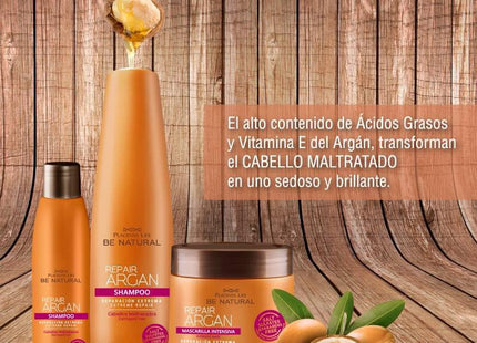 Acondicionador Reparador con Argán 350ml Placent Life | Para hidratar y restaurar el cabello seco y dañado