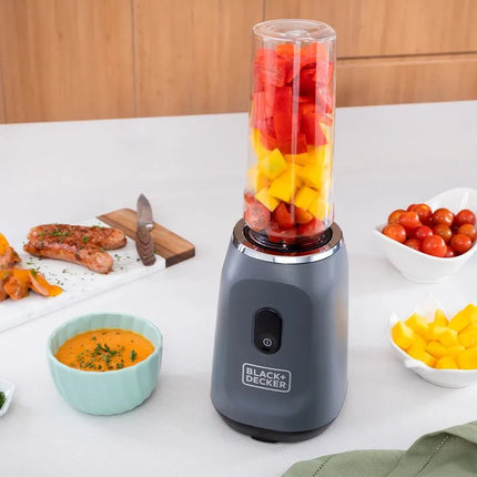 Licuadora Personal Black+Decker PB2209BD‑LA | 300 W | 20 oz (600 ml) | Cuchilla Acero Inoxidable | Un Solo Botón