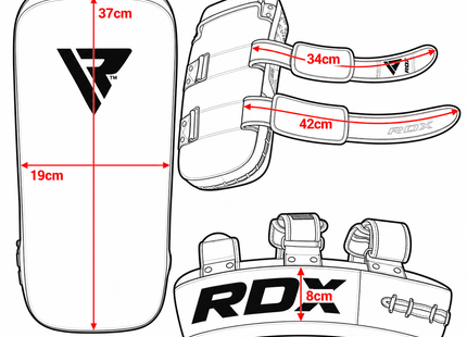 RDX Pao Tailandés Curvo Blanco, T1