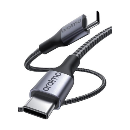 Cable USB-C a USB-C Oraimo OCD-173CC | 5A | 3 m | Carga Rápida