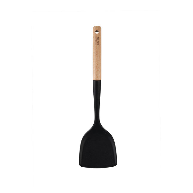 Espátula para Wok Winning Star, ST-7545 Silicona, Nylon, Madera