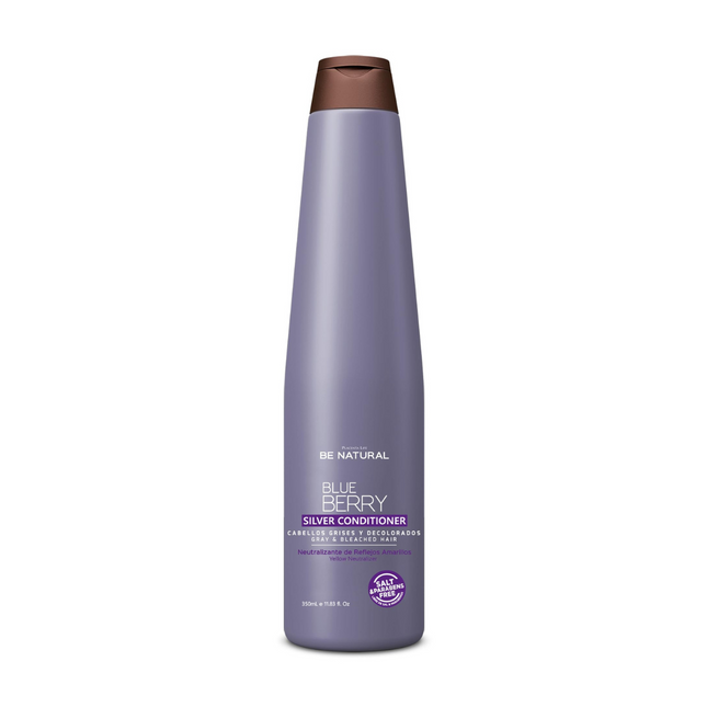 Acondicionador Blue Berry Silver 350ml Placent Life | Neutraliza tonos amarillos y da brillo al cabello