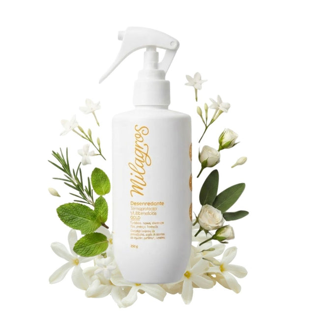 Milagros Desenredante Termoprotector Gold - empaque