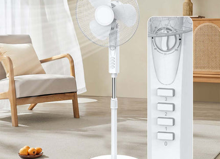 Ventilador de Pie 16" Winning Star ST-2142, 3 Velocidades
