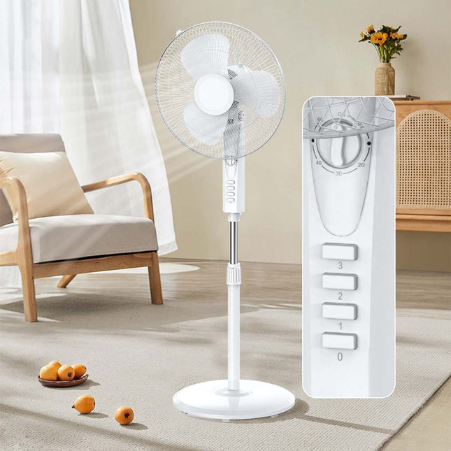 Ventilador de Pie 16" Winning Star ST-2142, 3 Velocidades