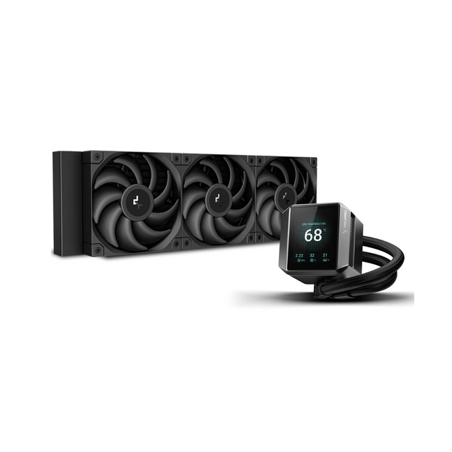 Enfriamiento Líquido RGB DeepCool Mystique 360 ARGB 3 en 1 R-LX750-BKADSNC-G-1 | 402 mm | AM5/AM4 | LGA1851/LGA1700 | ARGB
