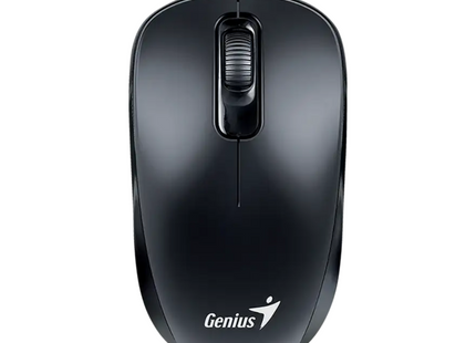 Mouse Genius DX-110 negro con cable USB-C vista frontal
