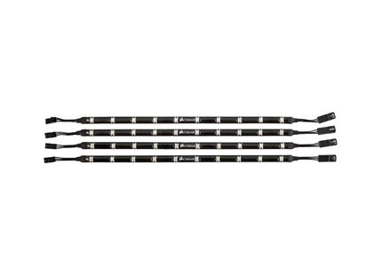Luces LED Corsair RGB Lighting | Tiras LED con Control Individual | Compatible con iCUE | Incluye Controlador Lighting Node Pro
