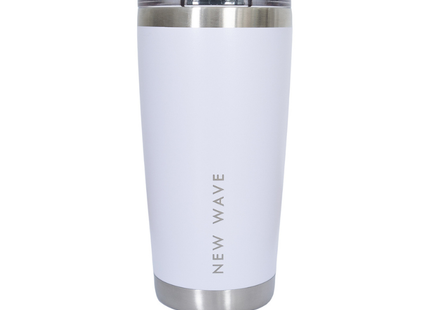 Comparativa de tamaño vaso termo New Wave 591ml con otros objetos