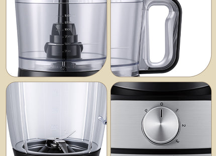 Winning Star Procesador de Alimentos 7 en 1 de 1.5L 400W, ST-2372