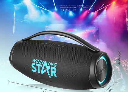 Winning Star Parlante RGB Bluetooth 80W, ST-8102