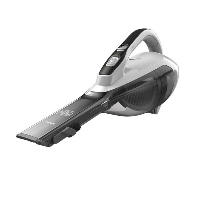 Aspiradora de Mano Inalámbrica Black+Decker HLVA325J10-B3 | Iones de Litio | 10.8V | Cepillo Plegable | Boquilla Estrecha | Filtro Lavable ￼