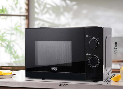 Winning Star Horno Microondas 700W 20L Negro, ST-2171