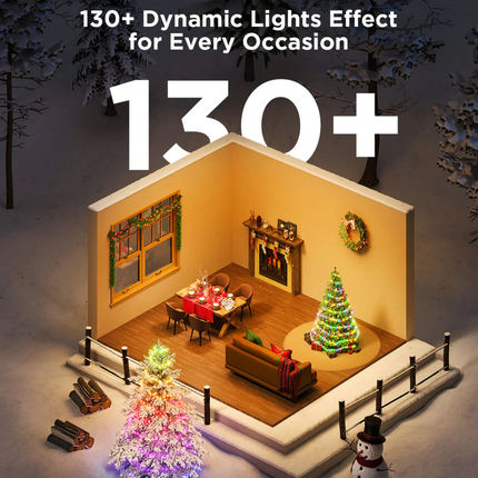 Luces Navideñas Govee H70C2 | Smart RGBIC | 20 m | Wi-Fi + Bluetooth