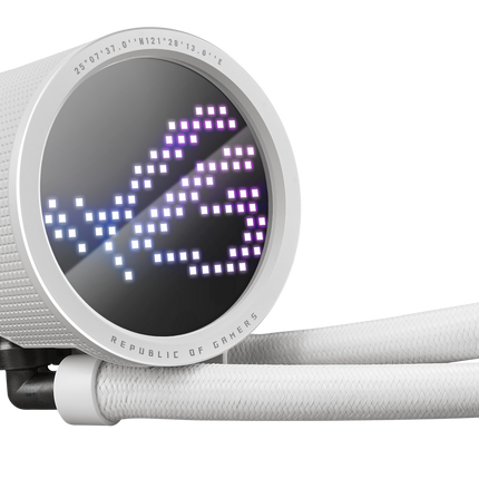 Enfriamiento Líquido ASUS ROG Ryuo III 240 ARGB White | Radiador 240mm | Ventiladores ARGB | Compatible Intel & AMD