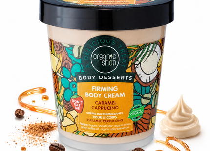 Organic Shop Crema corporal reafirmante caramelo 450 ml
