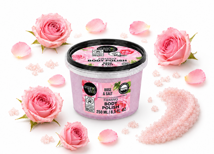 Organic Shop Exfoliante corporal reafirmante rosa 250ml