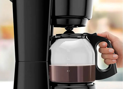 Cafetera Black + Decker CM0915BK-LA | 12 Tazas | Jarra de Vidrio | Sistema Vortex | Color Negro | 900W
