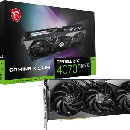 Tarjeta de Video MSI GeForce RTX 4070 Gaming X Slim | 12GB | GDDR6X