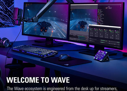 Soporte Elgato Wave Mic Arm | Brazo articulado premium | Compatible con micrófonos estándar | 10AAM9901