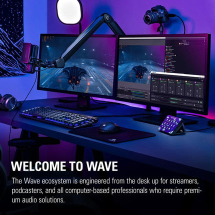 Soporte Elgato Wave Mic Arm | Brazo articulado premium | Compatible con micrófonos estándar | 10AAM9901