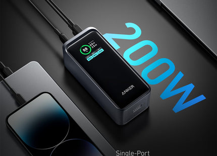 Anker Batería Portátil Prime 20000mAh 200W Negro, A1336