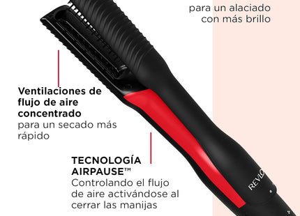 Plancha-Secadora One Step Revlon | Para alisar y secar en un solo paso con volumen y brillo