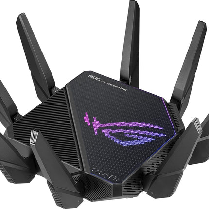 Router ASUS GT-AX11000 Pro Wi-Fi 6 AX11000 Tri-Banda | 8 antenas externas | 2.5G LAN | Game Acceleration