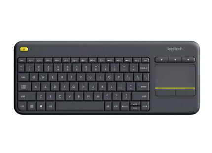 Teclado Inalámbrico Logitech K400 Plus | 70% Compacto | Touchpad Integrado | Inglés