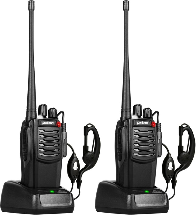 Pxton Radios de 2 vías recargables, PX-S1-0001