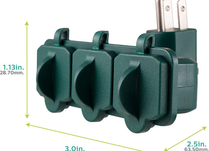 Philips Adaptador de Corriente SPS1631G-37 3 Tomas Verde
