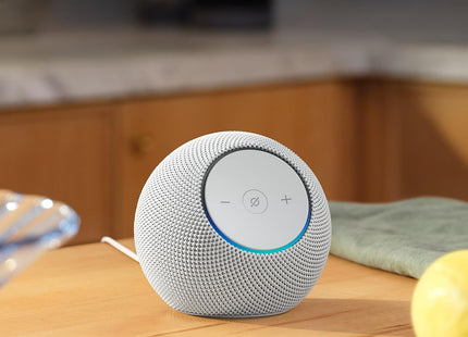 Amazon Bocina Inteligente con Alexa Blanco, Echo Dot Max