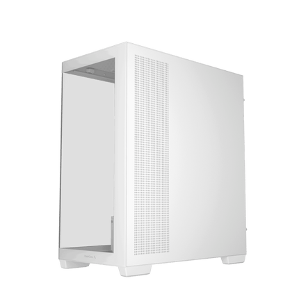 Case Gaming Deepcool CG580 WH ATX Templado | Diseño de Vidrio Templado | Ventilación Optimizada | Compatible con GPUs de hasta 350mm