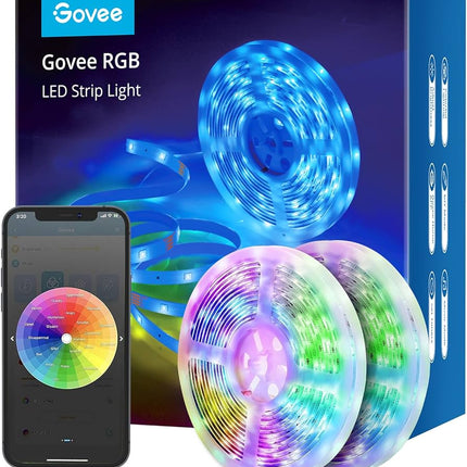Tira LED WiFi Govee H6110 | 2 rollos de 5 m (10 m total) | RGB | Wi-Fi + Bluetooth