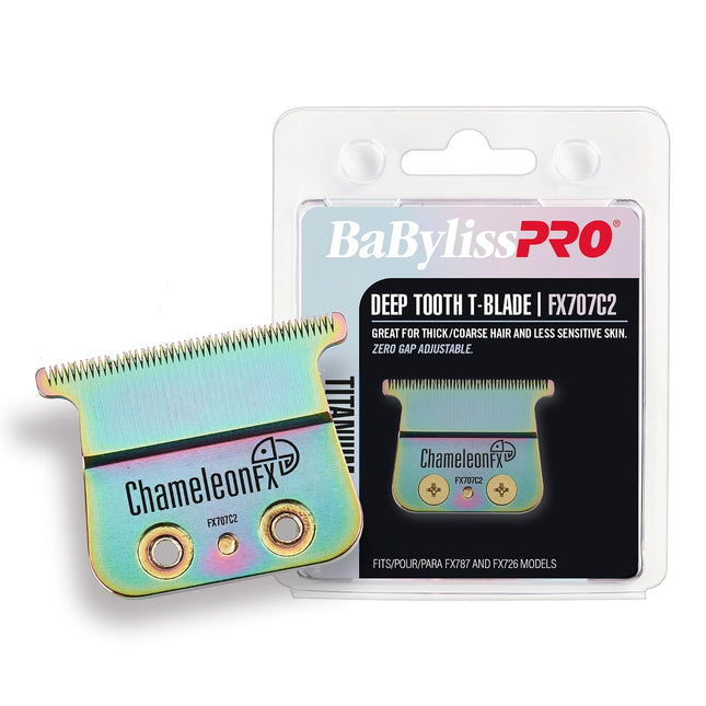Barberology Cuchilla T ChameleonFX Titanio, FX707C2