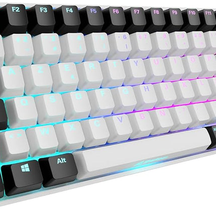 Teclado Gaming Sharkoon Skiller SGK50 S3 TKL | Mecánico | TKL | Switch Amarillo | RGB | Español | USB