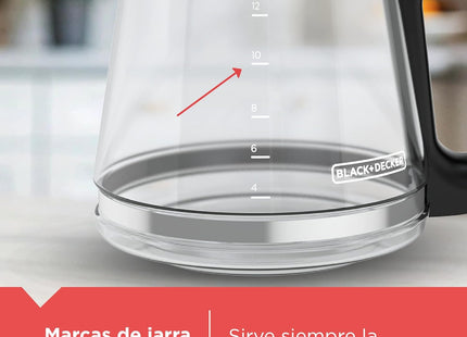 Cafetera Black+Decker, CM1110B-LA