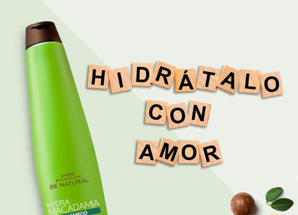 Shampoo Hidratante Macadamia Placent Life | 1000ml | Hidratación profunda para cabello seco y opaco