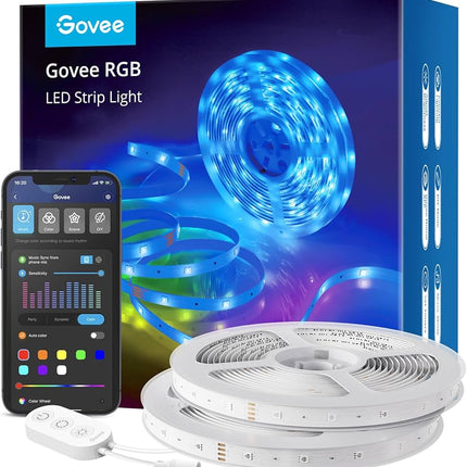 Tira LED WiFi Govee H6110 | 2 rollos de 5 m (10 m total) | RGB | Wi-Fi + Bluetooth