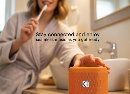 Parlante Kodak Soundbrix Naranja, B0DQVB3QN5